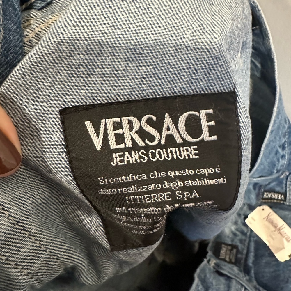 Versace Men's Relaxed Denim Jeans - Picture 11 of 12